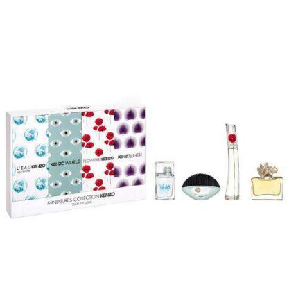 Kenzo 4 Piece Mini Giftset For Women 4 x 5ml Minis  Kenzo Giftset For Her