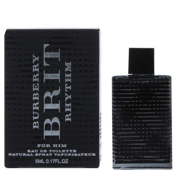 Burberry Brit Rhythm For Men 5ml Edt - Mini   Burberry For Him