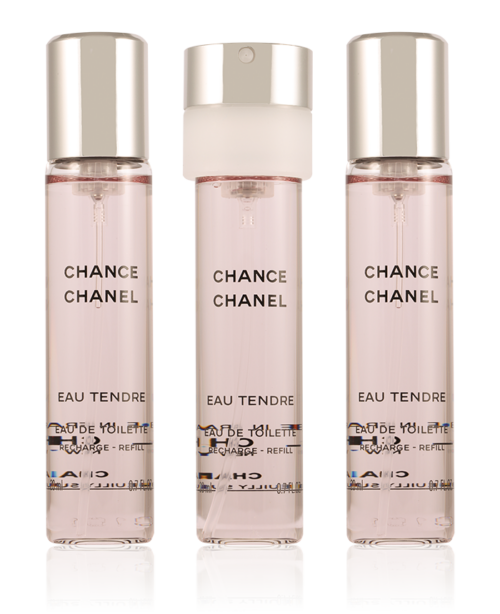 Chanel Chance eau Tendre Edt 3 x20ml refil pack   Chanel For Her