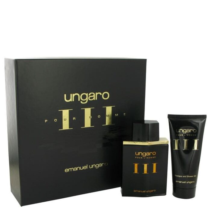 Ungaro Homme III Edt 100ml and Shower Gel 100ml 100ml Edt  Emanuel Ungaro For Him