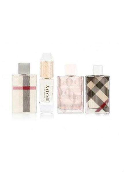 Burberry Mini Gift Set For Women. 4 x Minis  Burberry Giftset For Her