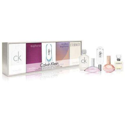 Calvin Klein Mini Gift Set 5 X Minis For Her   Calvin Klein Giftset For Her