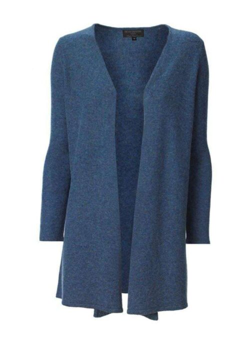 Cashmere Long Cardigan - Denim Blue   My Perfume Shop Default