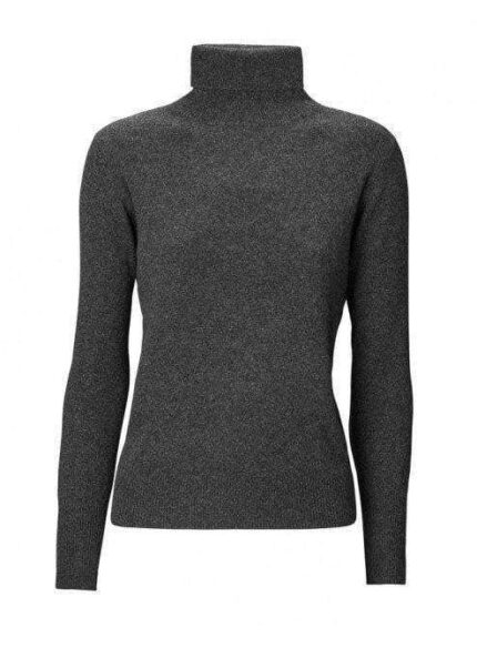 Cashmere Roll Neck - Antracite   Cashmere Default