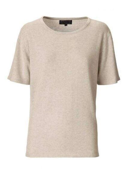 Cashmere Tee - Beige   Cashmere Default