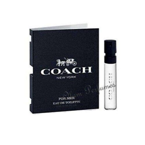 Coach For Men EDT - Vial 1,5ml edt vial  Coach For Him