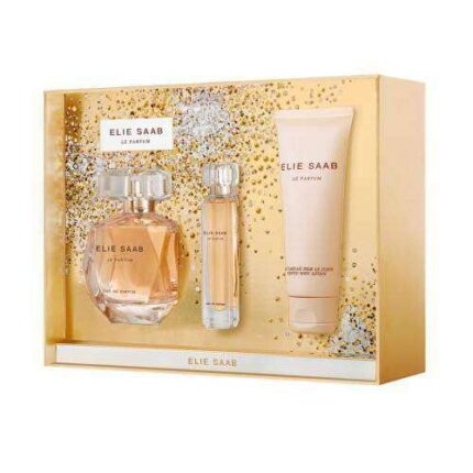 Elie Saab Le Parfum - Giftset 90ml EDP, Bodylotion & 10ml Pursespray 90ml edp, 75ml Bodylotion & 10ml Pursespray  Elie Saab Giftset For Her