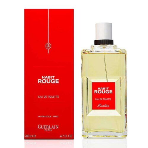 Guerlain Habit Rouge 200ml EDT 200ml edt  Guerlain For Him