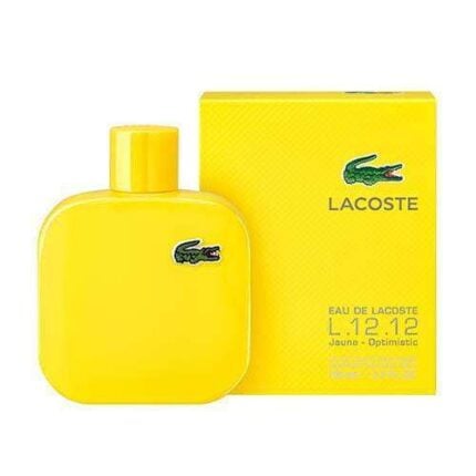 Lacoste L.12.12 Jaune 100ml Edt 100ml Edt  Lacoste For Him