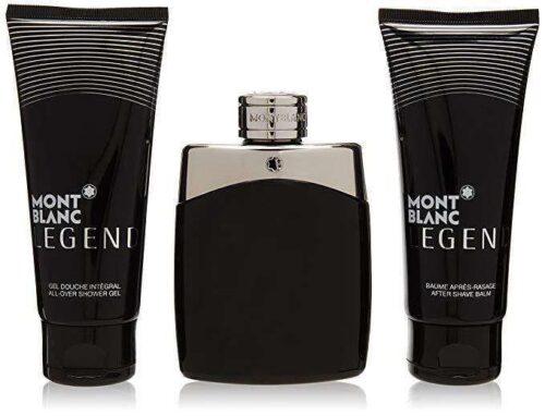 Mont Blanc Legend For Men - 100ml EDT Giftset 100ml edt, ASB & SG  Mont Blanc For Him