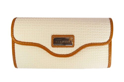 Ted Lapidus Blanc Clutch   Ted Lapidus Accessories