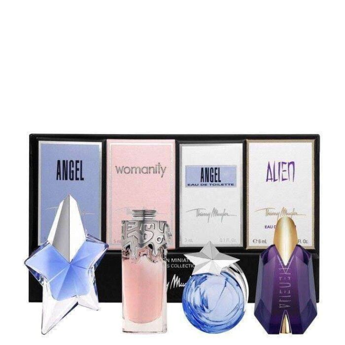 Thierry Mugler Mini Gift Set 4 x Minis  Thierry Mugler Giftset For Her