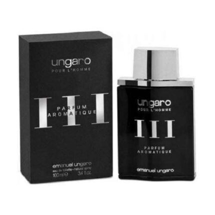 Ungaro Pour L'Homme III  Parfum Aromatique 100ml EDT 100ml edt  Emanuel Ungaro For Him