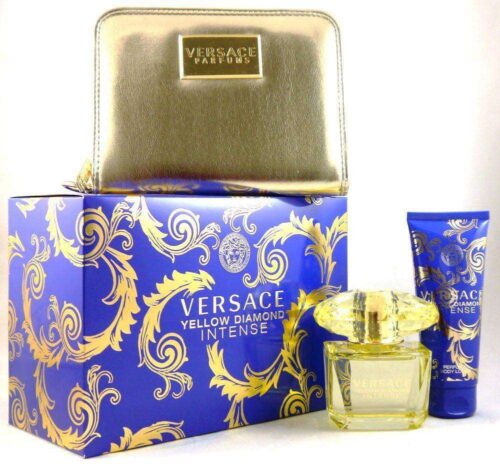 Versace Yellow Diamond Intense Gift Set   Versace Giftset For Her