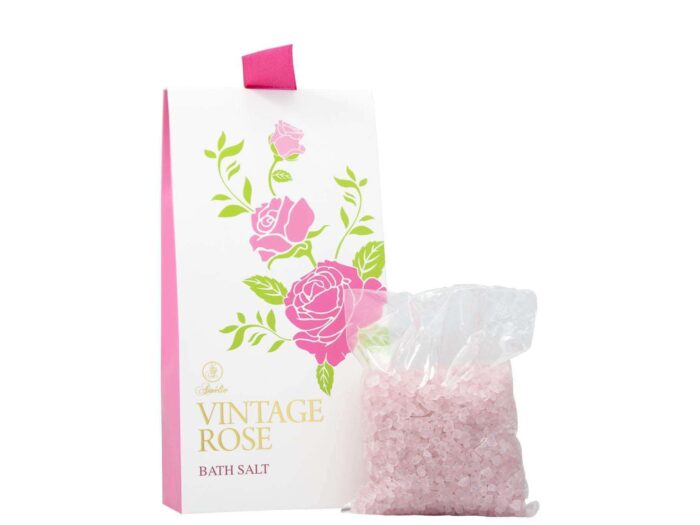 Vintage Rose Bath Salts 100g My Perfume Shop For Her