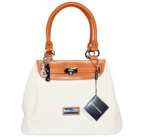 White Blanc Ted Lapidus Handbag   Ted Lapidus Accessories