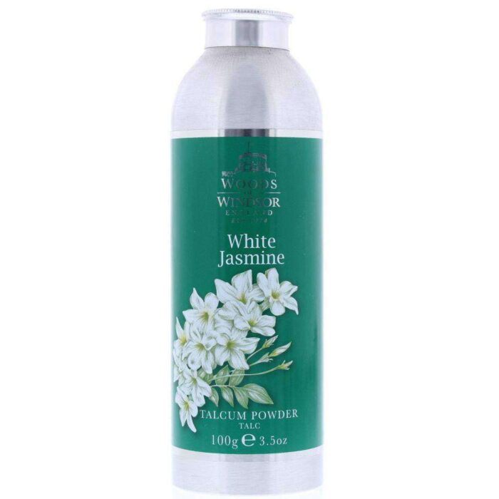 Woods Of Windsor Jasmin Talcum Powder 100g Talcum Poweder  Woods of Windsor For Her